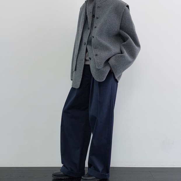 문달 구르카팬츠 네이비s