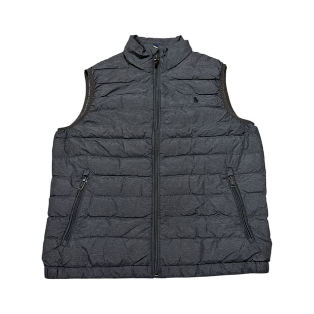 폴로 랄프로렌 차콜 브라운 다운 경량 베스트