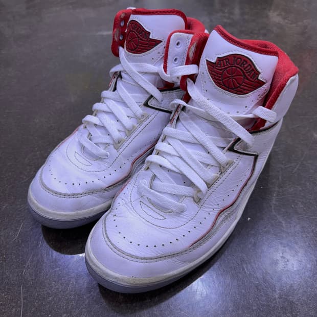 나이키 에어조던 2 레트로 오리진스 화이트 레드 그린 265