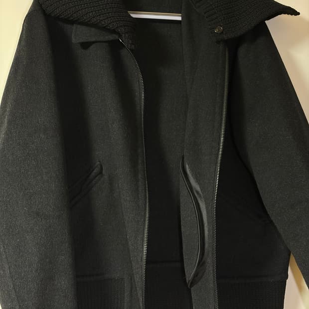 [50] 버버리 울 디태쳐블 자켓