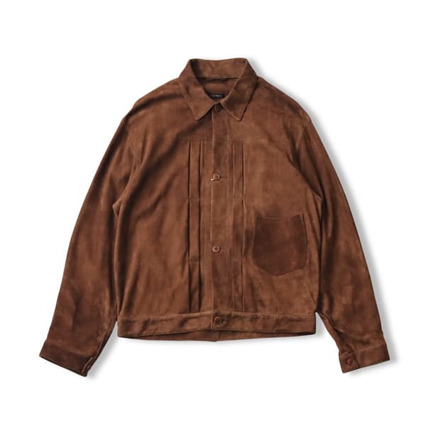 [3] COMOLI 코모리 스웨이드 타입 1 브라운