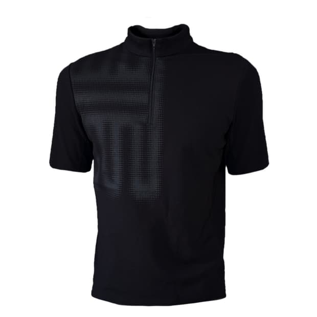 TS BLUR Half-zip T-shirt