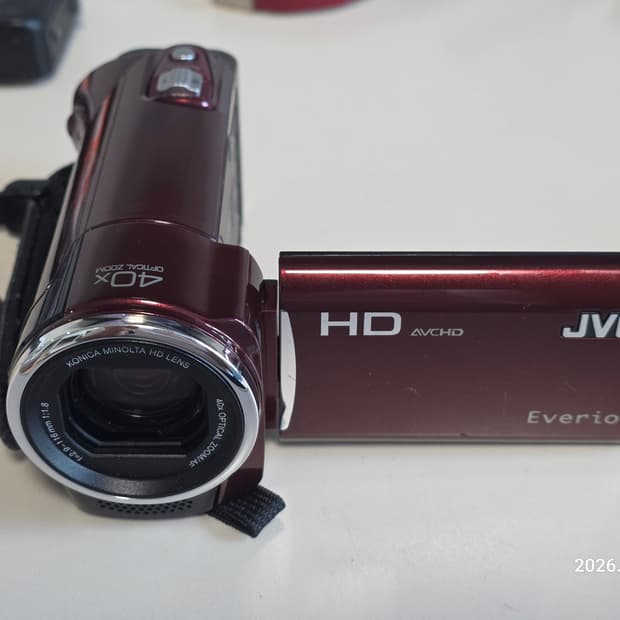JVC 에버리오 GZ-HM460  빈티지 디지털캠코더