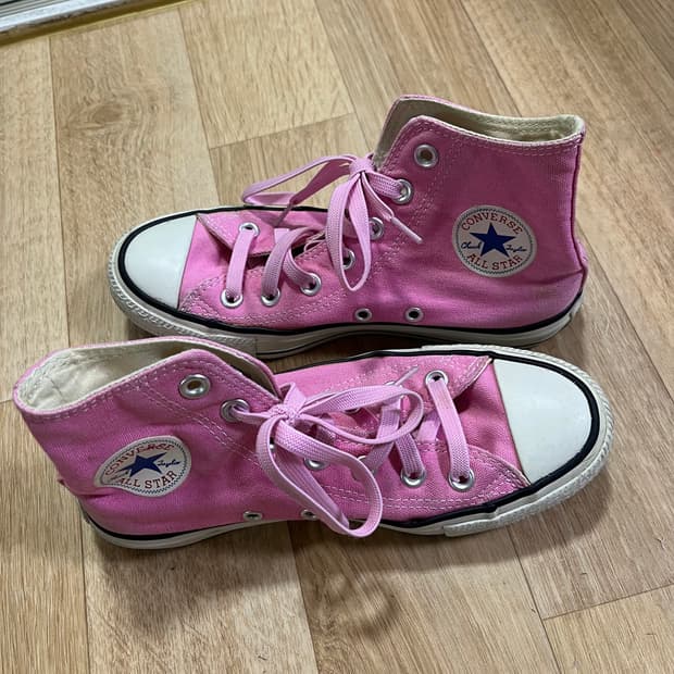 컨버스 올스타 하이 신발 핑크 225
