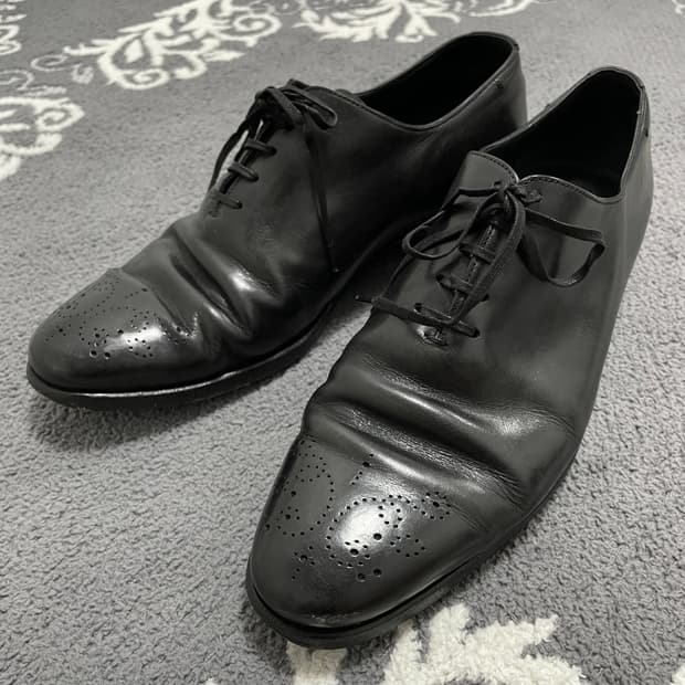 Zegna XXX Couture Line Derby Broge Shoes