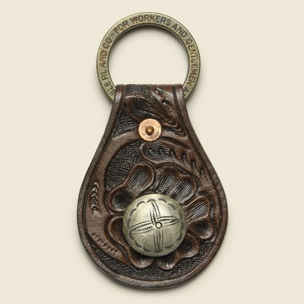 [구매] 더블알엘 핸드툴 키 포브 / 키링 브라운