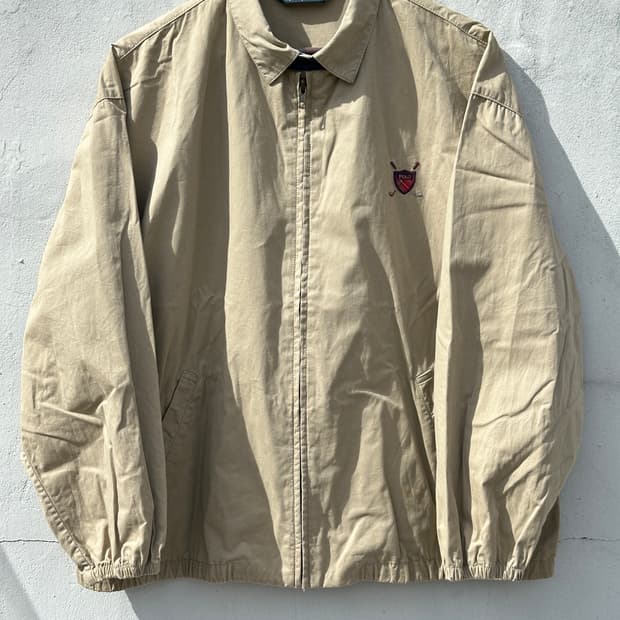 [2XL] 90s 폴로 랄프로렌 베이지 스윙탑 자켓