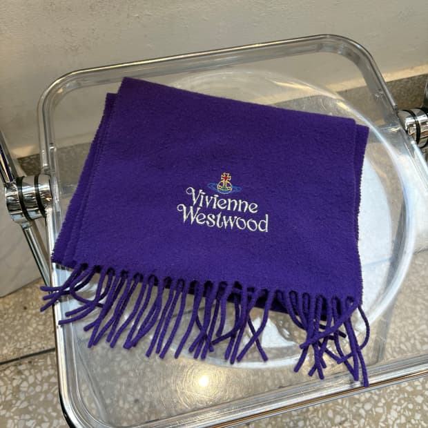 Vivienne Westwood muffler purple