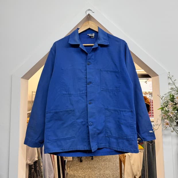 70s 빈티지 프렌치 워크 자켓 (M)  