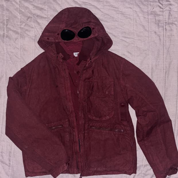 Cp 컴퍼니 Ba-Tic 고글 후드 자켓