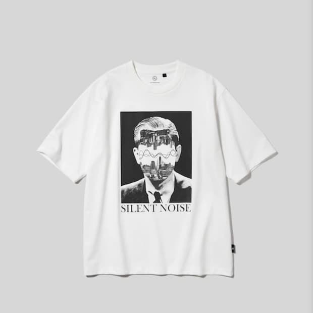 [3XL] GU 언더커버 드라이 펀치 그래픽 티셔츠 화이트