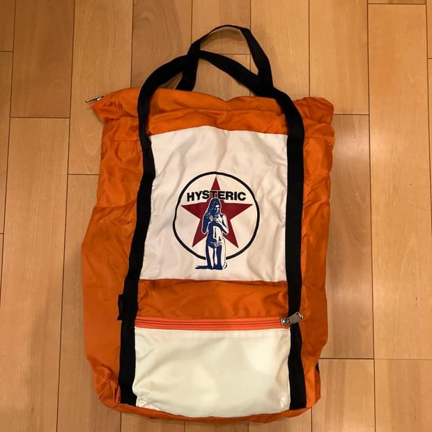 90s 히스테릭 글래머 아카이브 빈티지 2Way 백팩 도트백