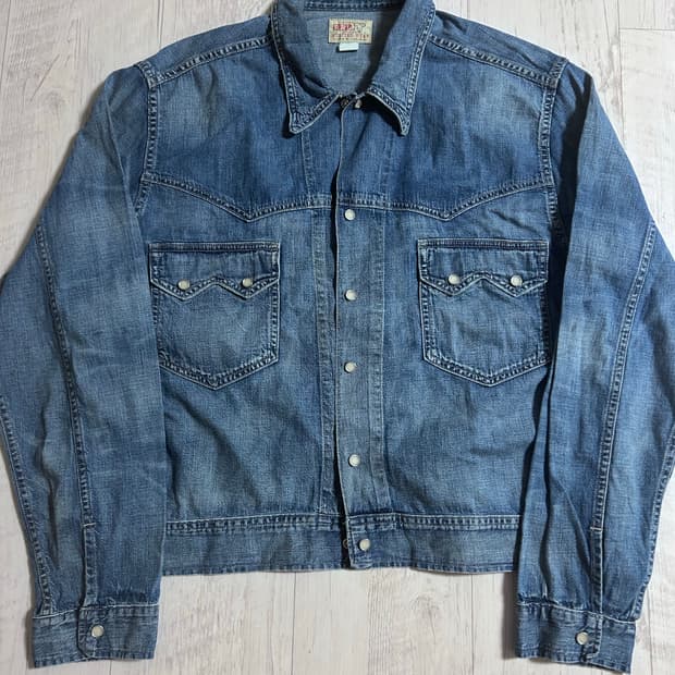 RRL 휴스턴 웨스턴 데님 자켓 XL
