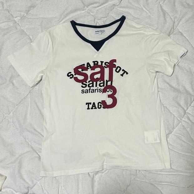 사파리스팟 루 베이스 스쿨 클럽 반팔 티 1/2