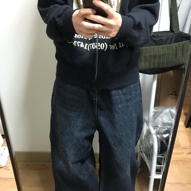 워시드 데님팬츠