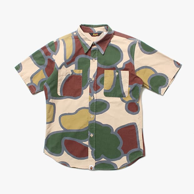 BAPE "Pattern Half Shirts"