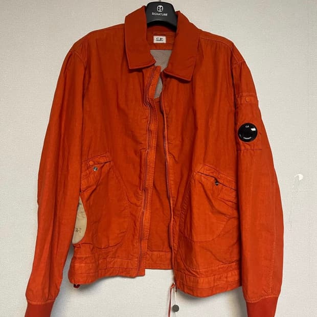 (시착 1회) cp컴퍼니 크롬 R렌즈 와펜 오버셔츠 48