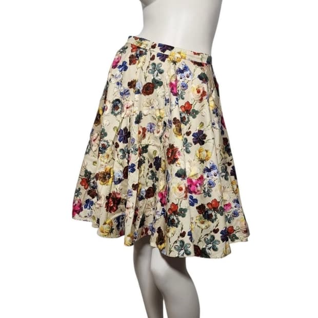 D&G floral midi skirt