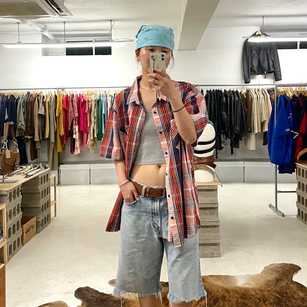 LEVI'S check shirts (2XL)