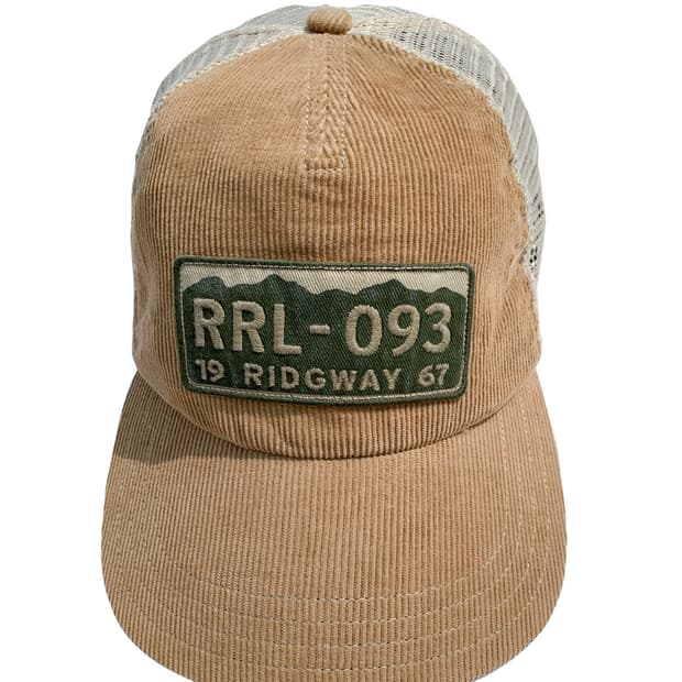 RRL TRUCKER HAT double rl 모자