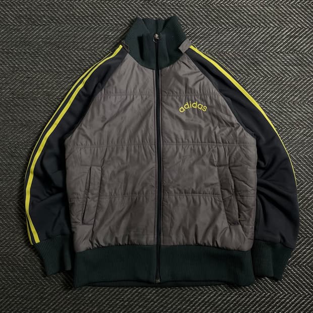 00s 아디다스 올드스쿨 트랙탑 패디드 점퍼o 4421