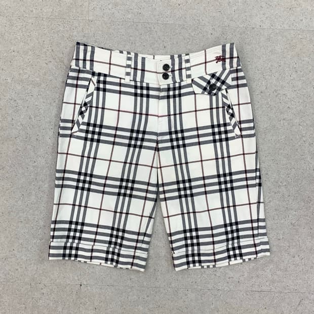 Burberry 버버리 블루라벨 체크 숏 팬츠