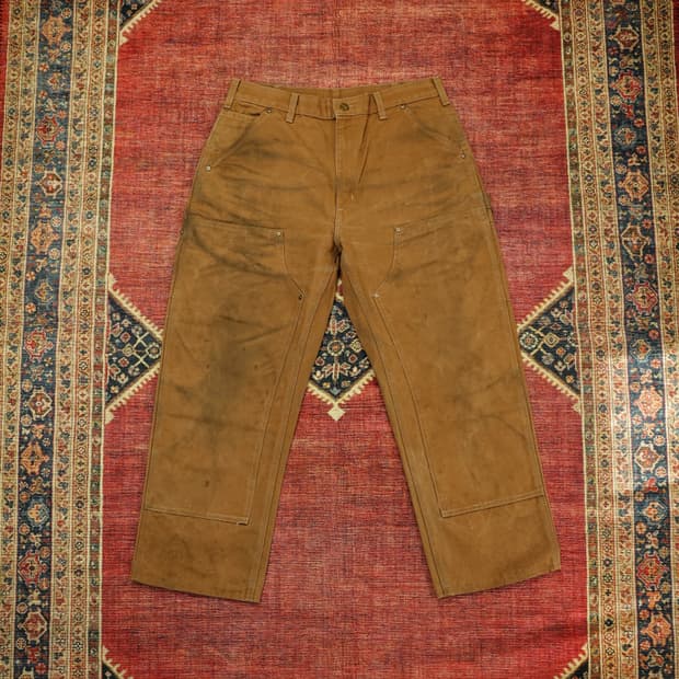 빈티지 칼하트 더블니 브라운 판매