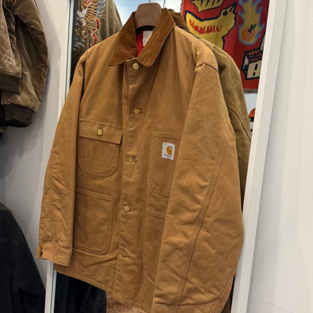 80-90s Carhartt 칼하트 덕 캔버스 초어 자켓 (USA)