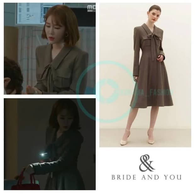 브라이드앤유 캐롤라인 CAROLINE Tie dress