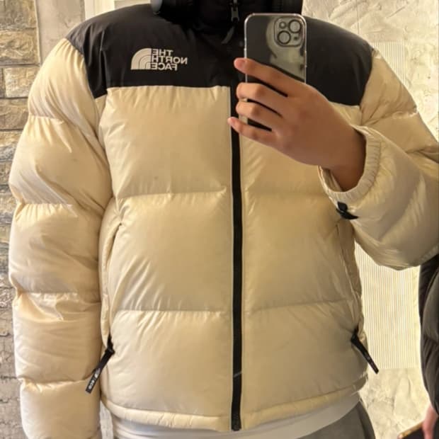 노스페이스 1996 에코 눕시 자켓 크림 100 L