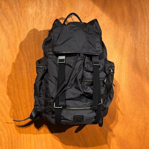 돌체앤가바나 00s 유틸리티 럭색 백팩