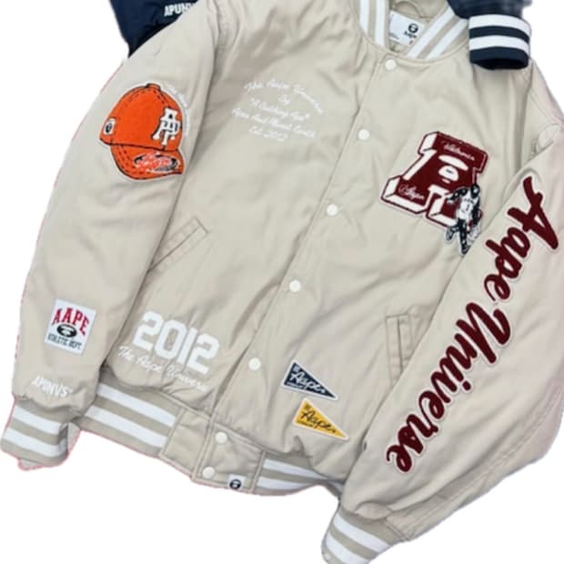 A Bathing Ape AAPE College Varsity 