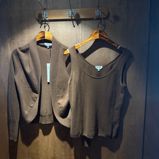 Max Mara 막스마라 울&캐시미어 혼방 니트 가디건 세트