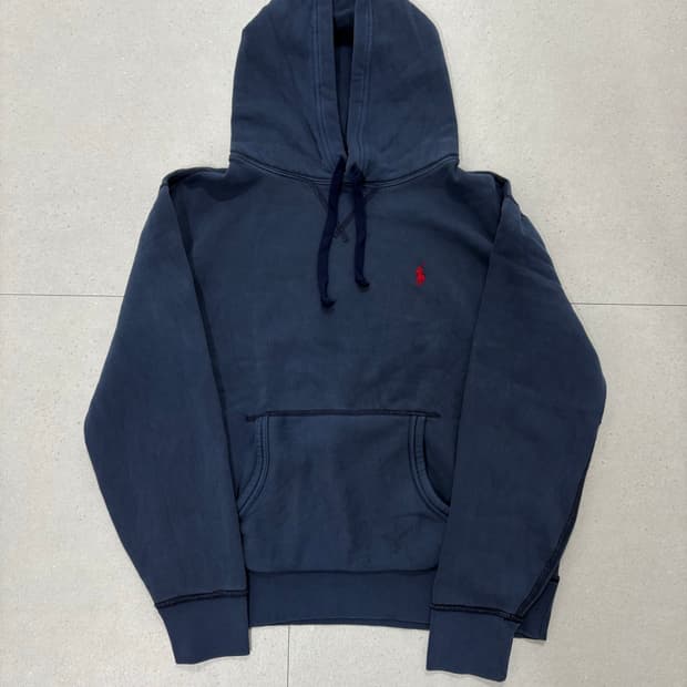 폴로 랄프로렌 네이비 후드티 
