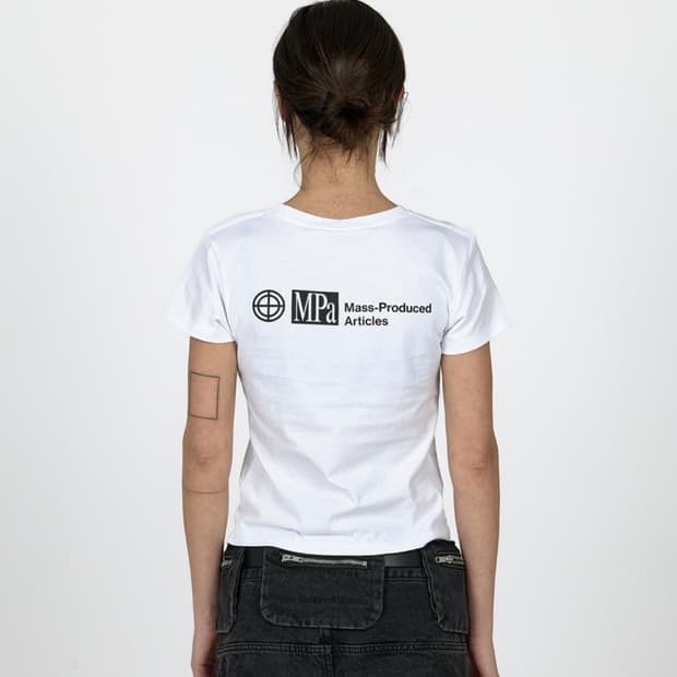 플라스틱프로덕트 MPa T-SHIRT WOMEN (WHITE)