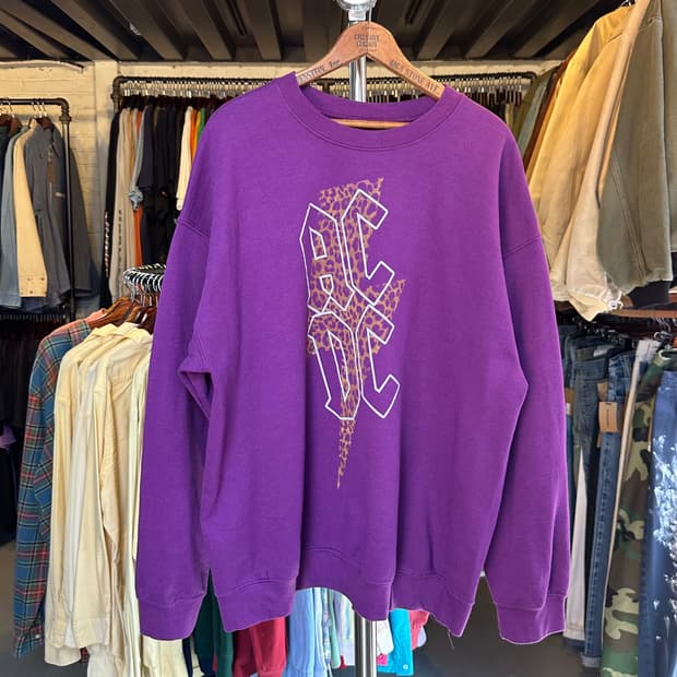 ACDC 락밴드 프린팅 스웻셔츠