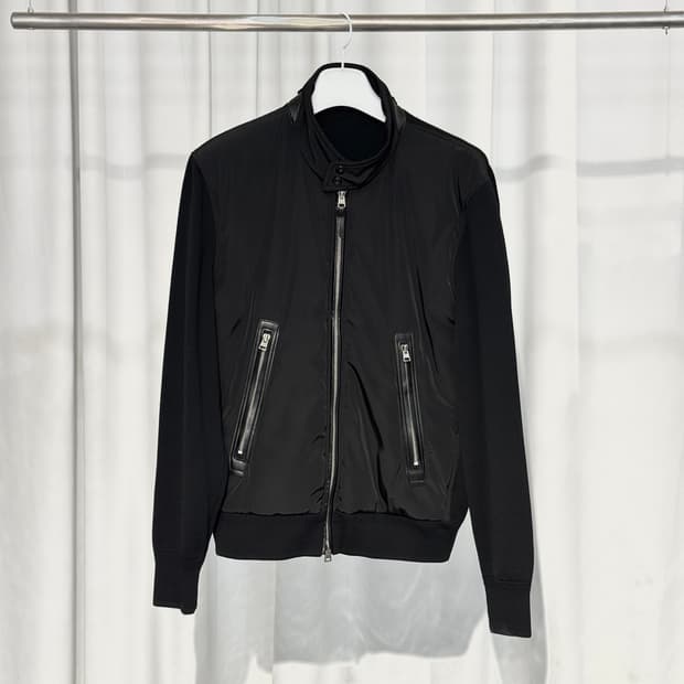 [새상품급/52] 25SS 톰포드 프론트 해링턴 니트 집업 자켓