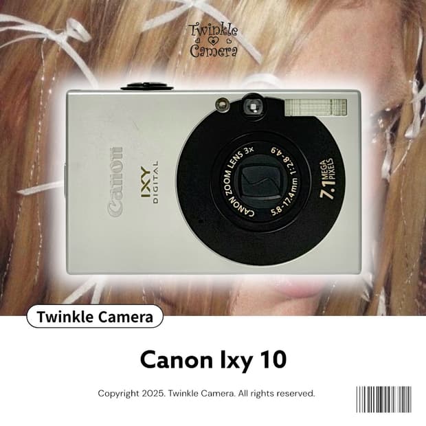 Canon ixy 캐논 익시 10 (익서스 70)