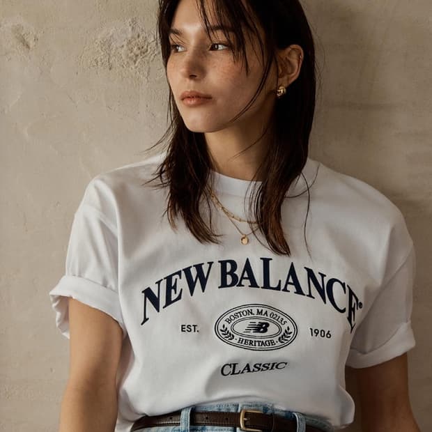 [새상품] 뉴발란스 UNI 헤리티지 반팔티 화이트 XS