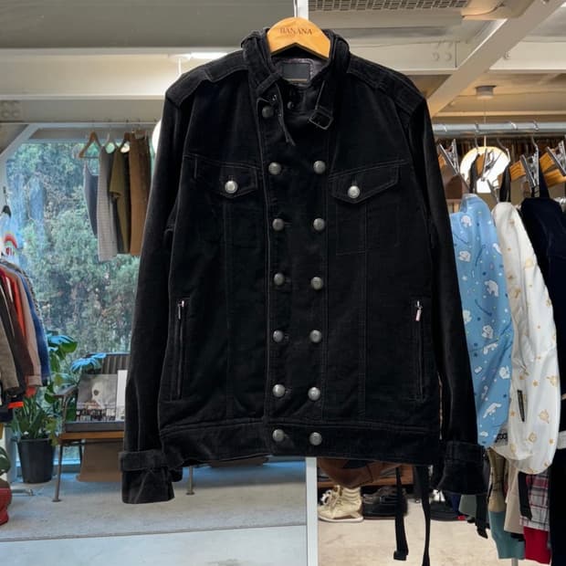 bareback/realdress 벨루어 나폴레옹 자켓