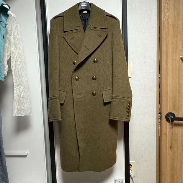 버버리 프로섬 10FW 금장 밀리터리 롱코트 48