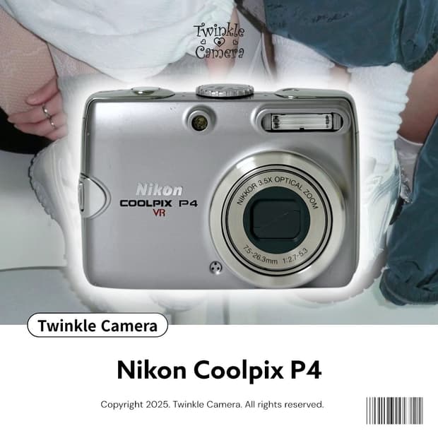 (태연/조이✨) Nikon 니콘 쿨픽스 P4