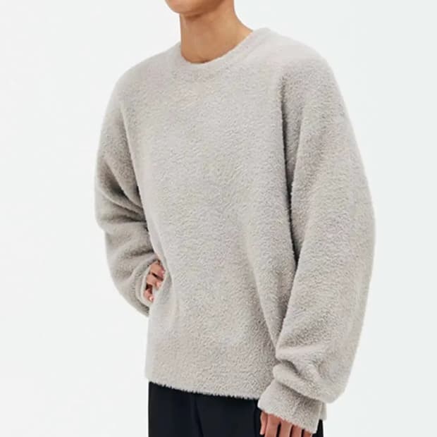 소신 socin 그레이퍼 니트 s 세미오버95