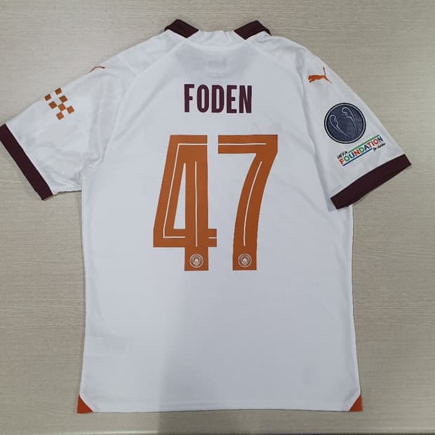23-24 맨체스터 시티 어웨이 반팔 No.47 FODEN
