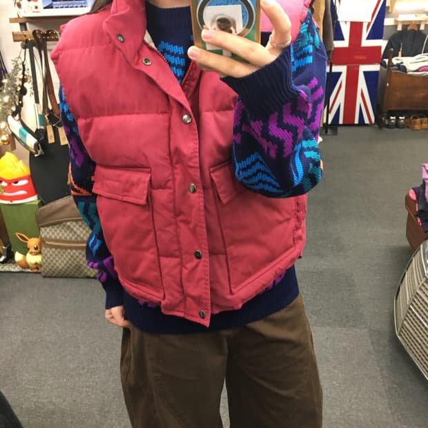 90's TURKY BEAR 65/35 다운 베스트 조끼