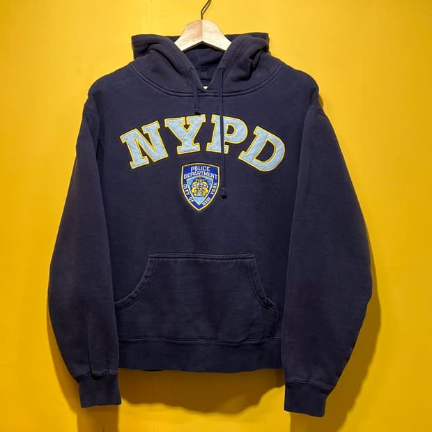 [M] NYPD 공식 굿즈 뉴욕경찰 후드 티셔츠