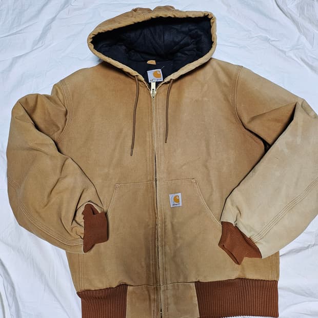 칼하트 J140 액티브 자켓 된장색 S