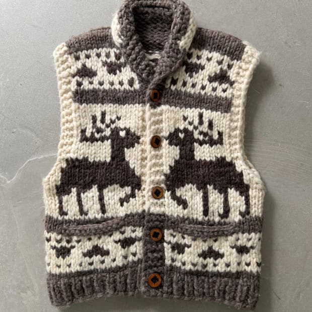 Vintage Canada Cowichan Sweater