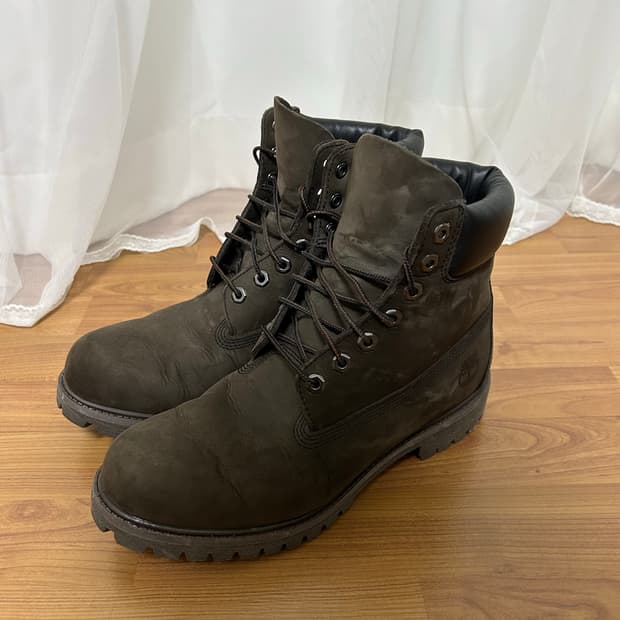 팀버랜드 a10001 프리미엄 6인치 부츠 다크 브라운