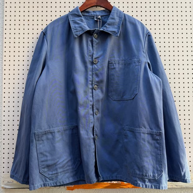 OLD EURO VINTAGE LIGHT BLUE 빈티지 프렌치워크자켓